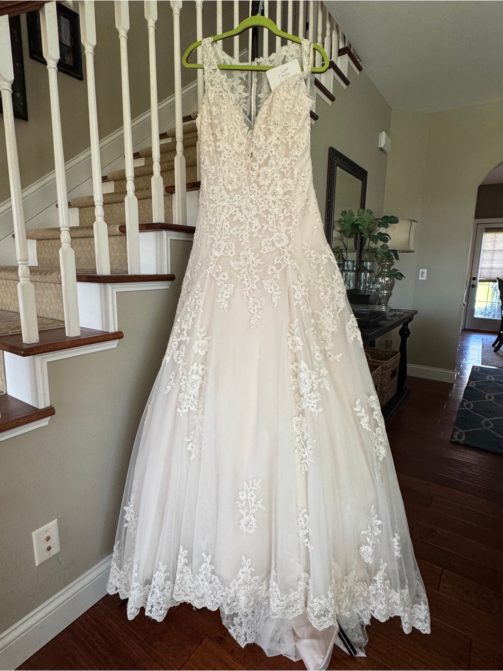 Mon Cheri Sophia Tolli Lace Appliqu Wedding Gown 12